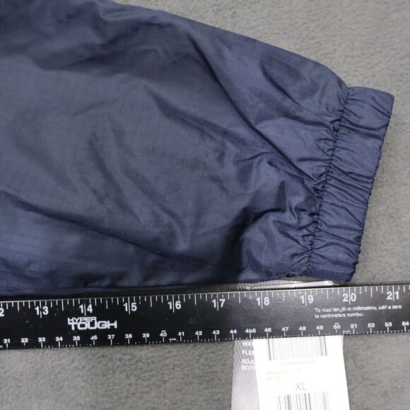 Dickies Mens Fleece Lined Hooded Jacket XL Navy Blue Workwear Full Zip NWT - Picture 11 of 15